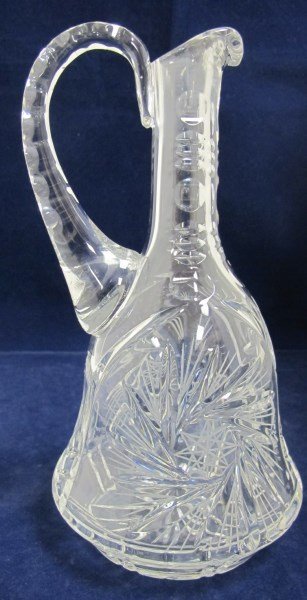 Cut Crystal Pitcher: Cut Crystal Pitcher