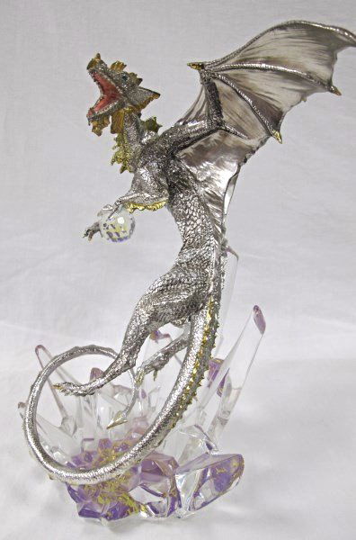 Dragon! Sculpture by Michael Whelan, Franklin Mint, 14" (1 of 2)