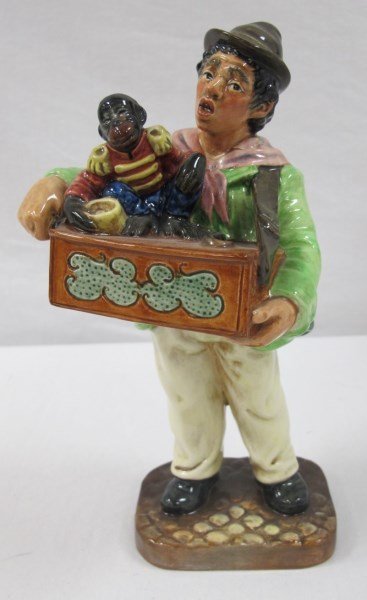 Royal Doulton Organ Grinder Porcelain Figure #HN2173, (1 of 3)