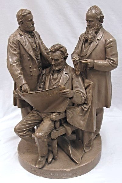 John Rogers (American 1829-1904) The Council of War (1 of 5)