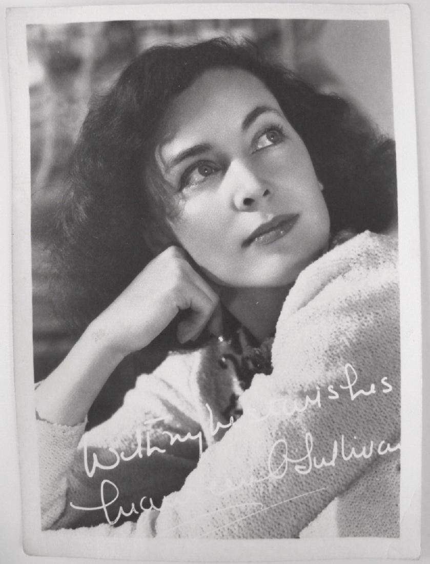 Autographed Letter Signed by Maureen O'Sullivan (1 of 3)