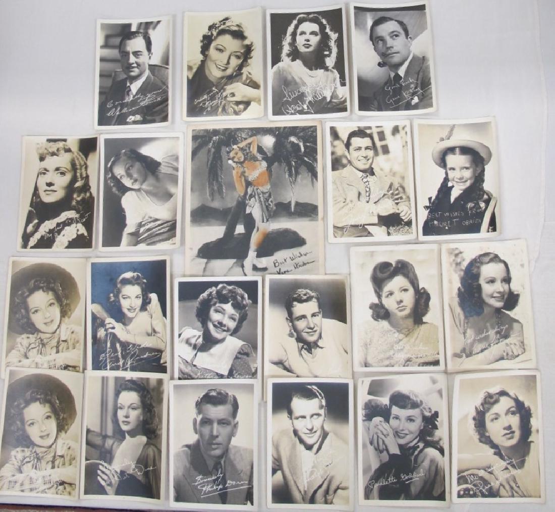 Collection of Vintage Hollywood Facsimile Signed (1 of 20)