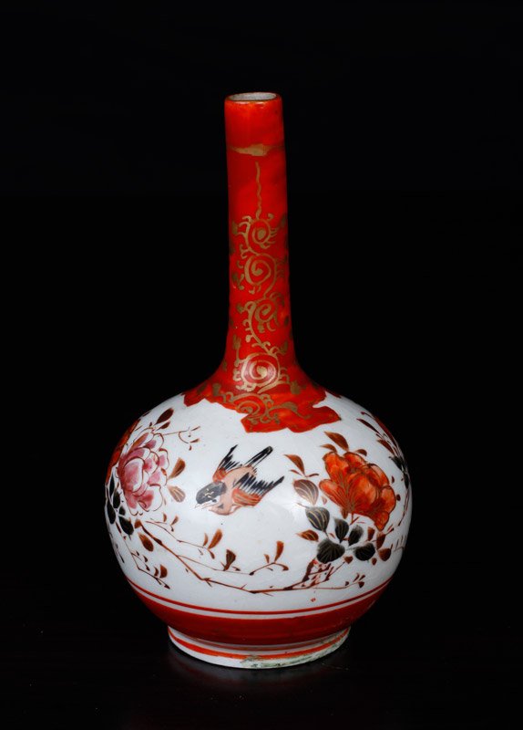 Japanese Meiji Kutani Onion Shaped Bud Vase Jul 26, 2013 Eastern