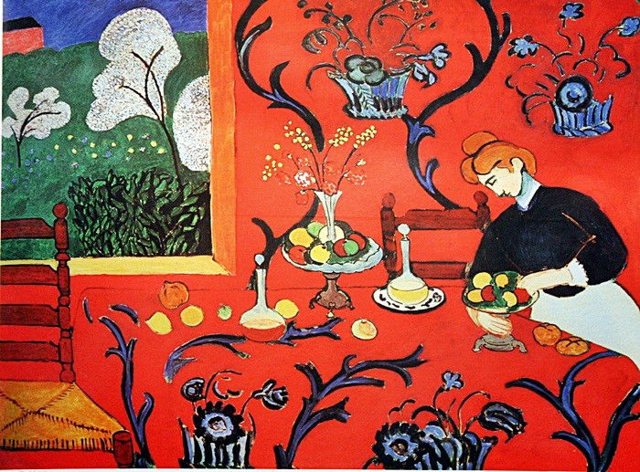 Matisse "The Red Roses" lithograph: The work is a Limited Edition Lithograph.Signed and Numbered in pencil "Collection Domaine Matisse".Sheet Size approx. 17.5x21.5. Printed on a heavy weight high quality arches type paper. Beautifully