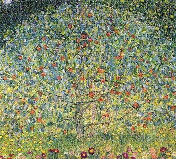 Klimt "Apple Tree": High Quality Giclee' measuring approx. 16x20. The work is plate signed and in mint condition. Very low opening bid.