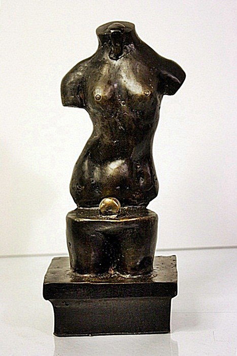 Salvador Dali Limited Edition Bronze - Space Venus: Salvador Dali signed and numbered bronze sculpture, "Space Venus". Comes with COA. Some variation in patina might occur.