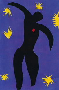 Jazz - Matisse - Limited Edition Giclee on Canvas: Matisse Limited Edition Giclee on Canvas, "Jazz". Approx. size: 20"x24".