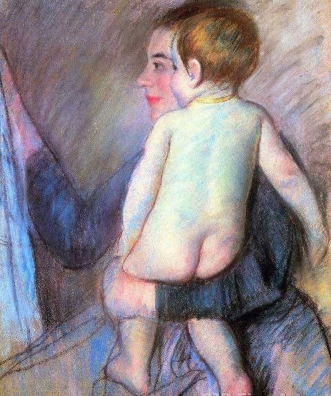 Cassatt "At the Window": High Quality Giclee' measuring approx. 16x20. The work is plate signed and in mint condition. Very low opening bid.
