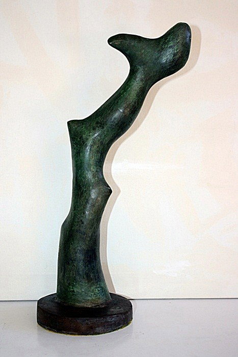 Jean Arp Limited Edition Bronze - Fleur de Reve: Jean Arp signed and numbered bronze sculpture, "Fleur de Reve au Museau ". Some variation in patina might occur.