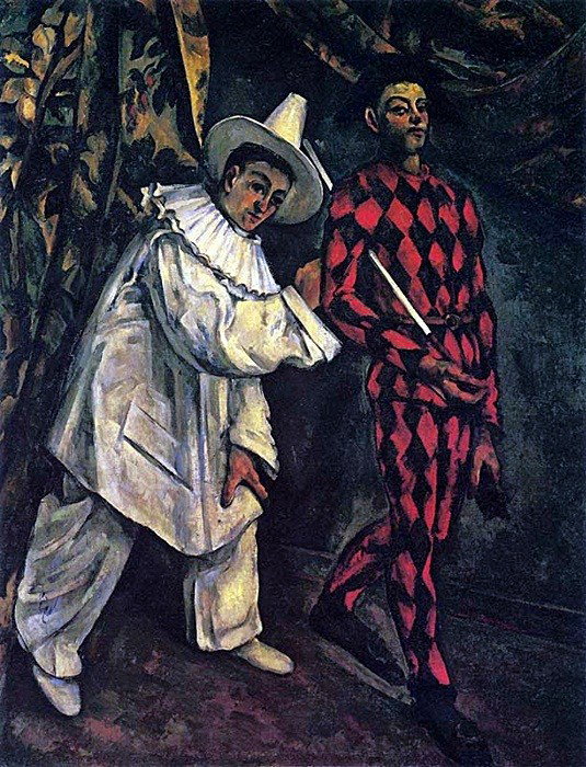 Mardi Gras- Paul Cezane - Limited Edition Giclee o: Paul Cezanne Limited Edition Giclee on Canvas, "Mardi Gras". This item (unframed) measures approx. 20"x24".