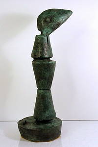 72X: Max Ernst  " Habajuk"  Limited Edition Bronze Scul