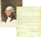 0457: GEORGE WASHINGTON LETTER SIGNED AS PRESIDENT