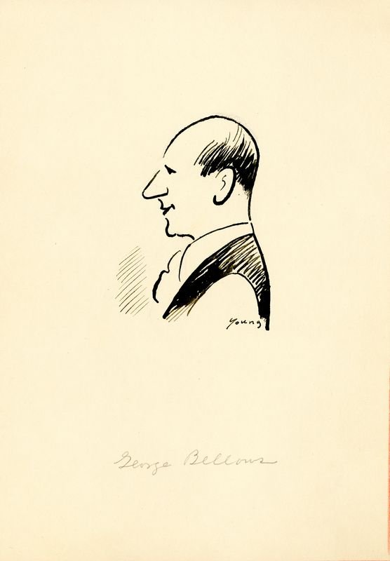 ART YOUNG SIGNED ORIGINAL DRAWING: 727. ART YOUNG (1866-1943). American newspaper and periodical cartoonist and writer, noted for his political cartoons for the radical socialist magazine The Masses (1911-1917). He and other contributo