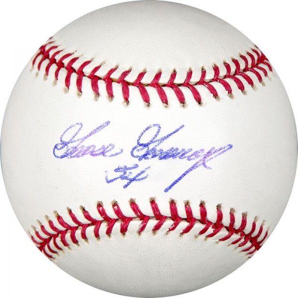 GOOSE GOSSAGE SIGNED BASEBALL: 928. RICHARD "GOOSE" GOSSAGE (b. 1951). Hall of Fame MLB relief pitcher, a nine-time All-Star closer most notably with the New York Yankees and San Diego Padres. Signed Rawlings Offic