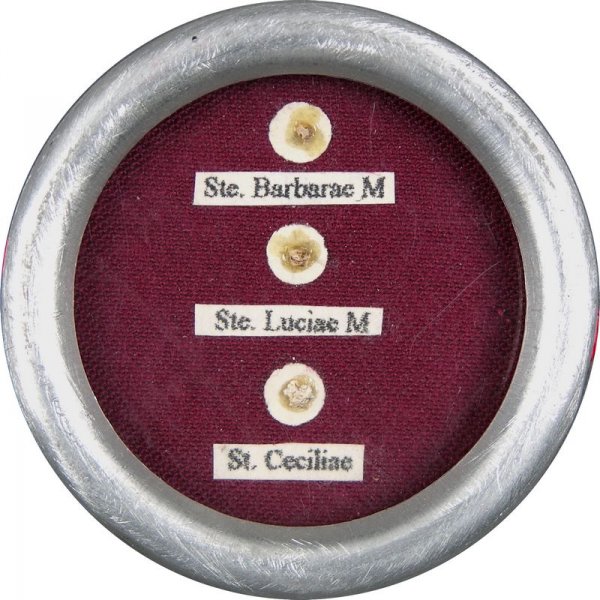 RELIQUARY OF SAINTS BARBARA, LUCY AND CECILIA - 2