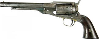 92: REMINGTON PISTOL OWNED BY GENERAL GEORGE CUSTER