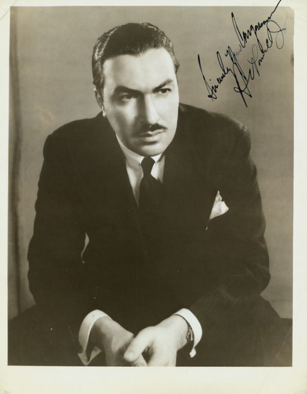 ADAM CLAYTON POWELL SIGNED PHOTOGRAPH: 410. ADAM CLAYTON POWELL (1908-1972). Controversial clergyman and US representative from New York (1945-71); he was an outspoken advocate of civil rights, authoring over 50 pieces of social legislatio
