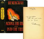 768: ERNEST HEMINGWAY SIGNED FIRST PRINTING BOOK