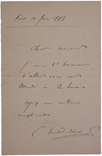 CAMILLE SAINT-SAENS - 2