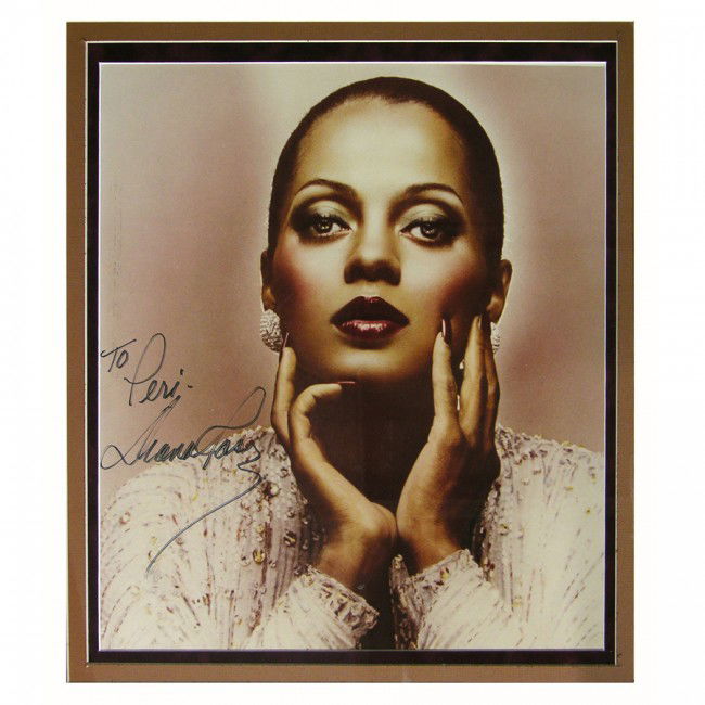 DIANA ROSS: (b. 1944). Twelve-time Grammy and Oscar-nominated singer, record producer and actress earning acclaim as lead singer of The Supremes before launching a successful solo career in 1970. Exquisite ISP, c