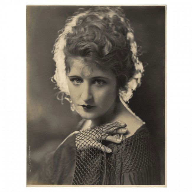 [RUTH CLIFFORD]: An early portrait photo of silent film actress Ruth Clifford (1900-1998) whose career lasted into the television era. She was at one time the voice of Walt Disney's Minnie Mouse. Superb b/w 10¾"x13¾