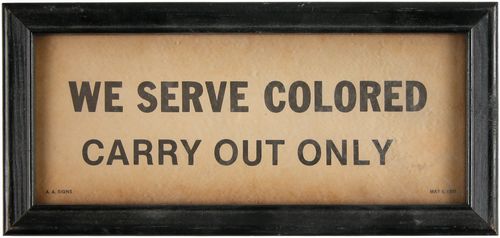 [RACIAL SEGREGATION]