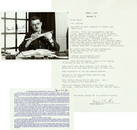 0301: SIR FRANK WHITTLE SIGNED PHOTO/DOCUMENT/BIO