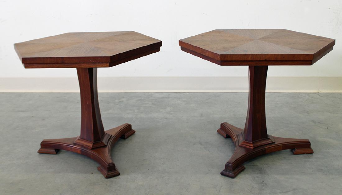 (2) JOHN STUART MID CENTURY END TABLES (1 of 3)