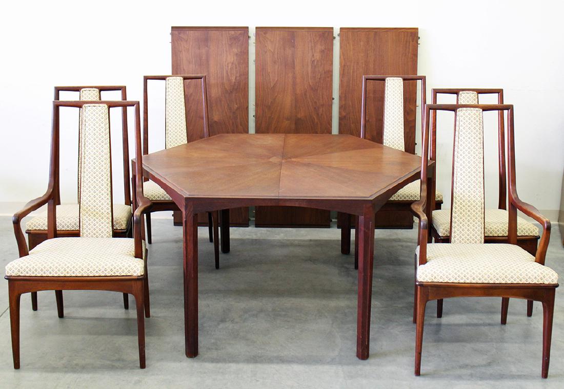 JOHN STUART MID CENTURY MODERN DINING SET (1 of 5)