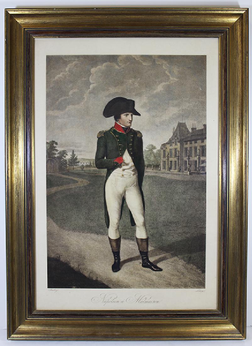 NAPOLEON MALMAISON COLORED LITHOGRAPH (1 of 3)