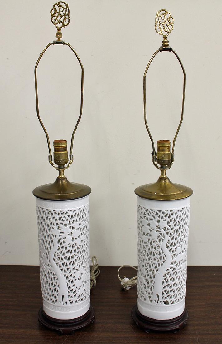 (2) CHINESE RETICULATED LAMPS (1 of 2)