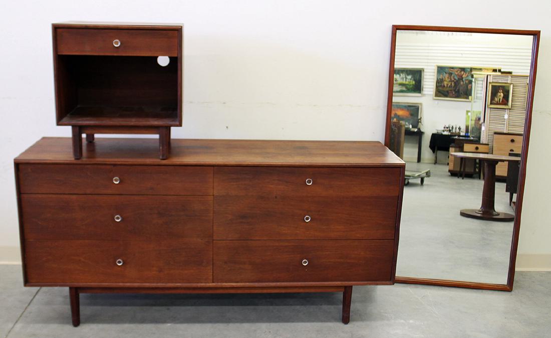 JOHN STUART MID CENTURY MODERN BEDROOM SET (1 of 4)