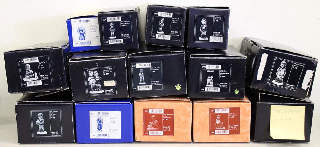 (14) GOEBEL HUMMEL FIGURINES W/ BOXES (1 of 3)