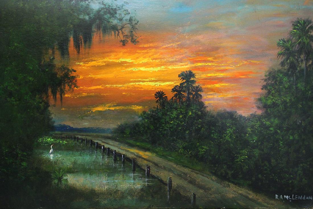 ROY MCLENDON HIGHWAYMEN PAINTING (1 of 4)