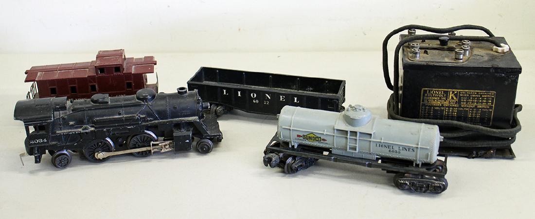 LIONEL TRAINS & TRANSFORMER (1 of 3)