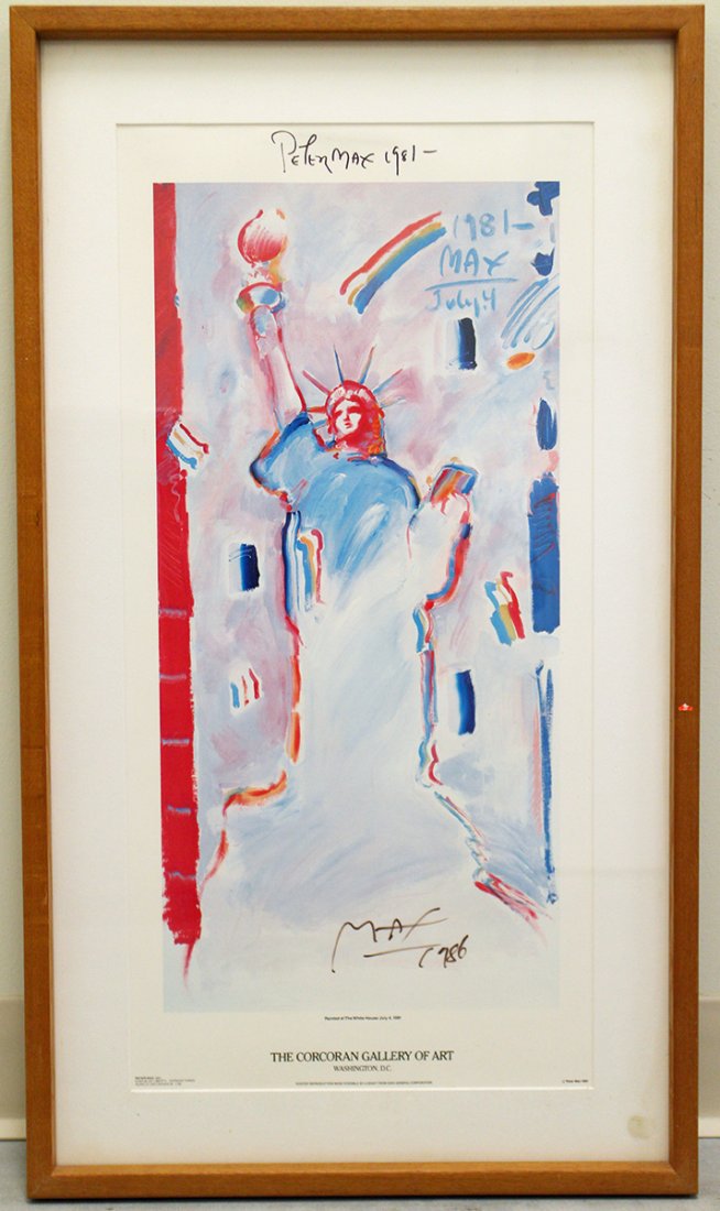 PETER MAX THE CORCORAN GALLERY OF ART POSTER (1 of 3)