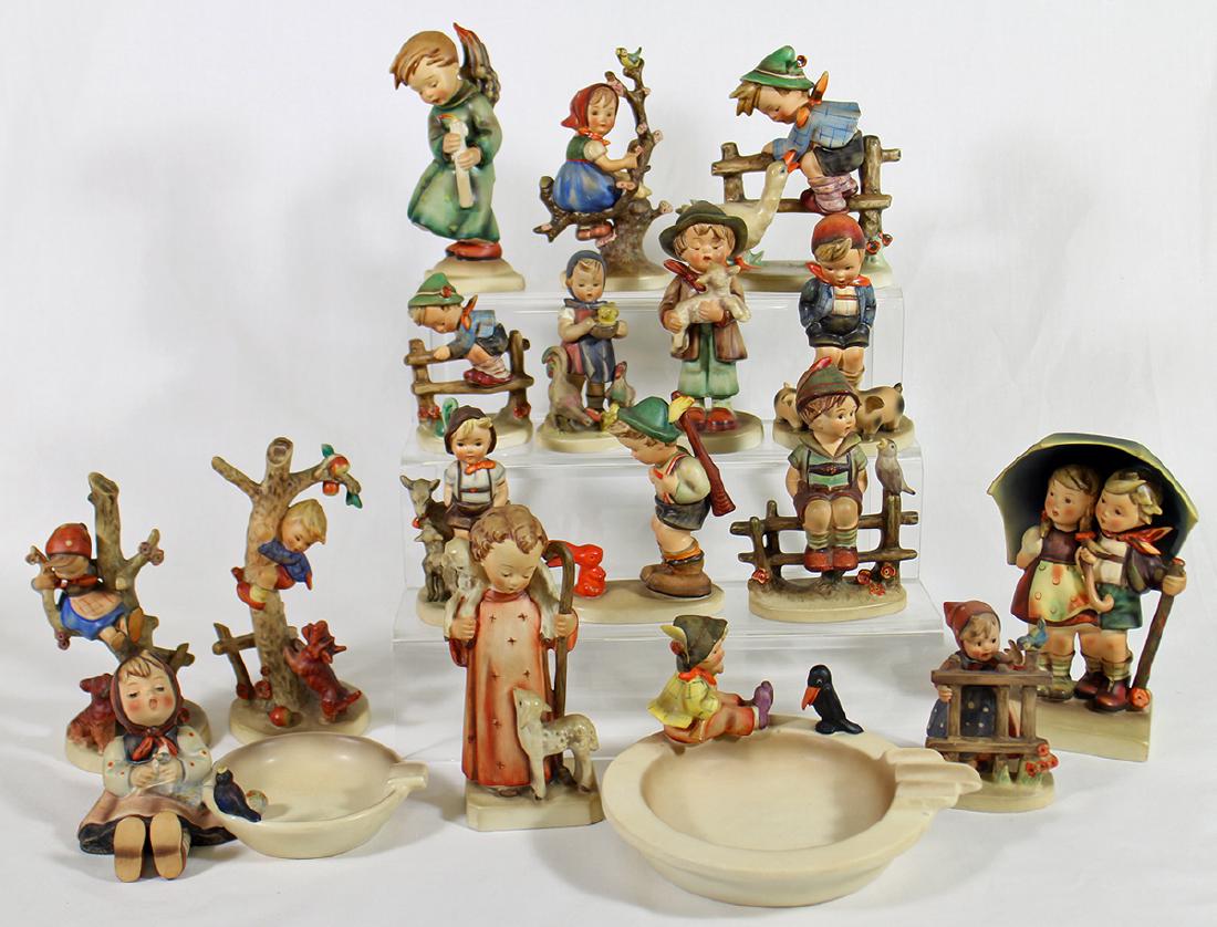 (17) VINTAGE HUMMEL FIGURINES (1 of 8)