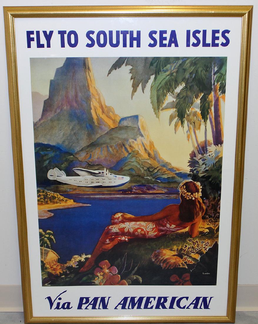 PAN AMERICAN TRAVEL POSTER (1 of 2)
