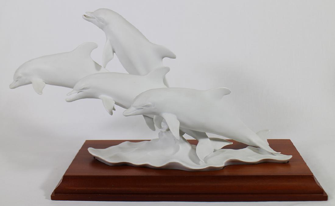 A.K. KAISER DOLPHIN SCULPTURE (1 of 4)