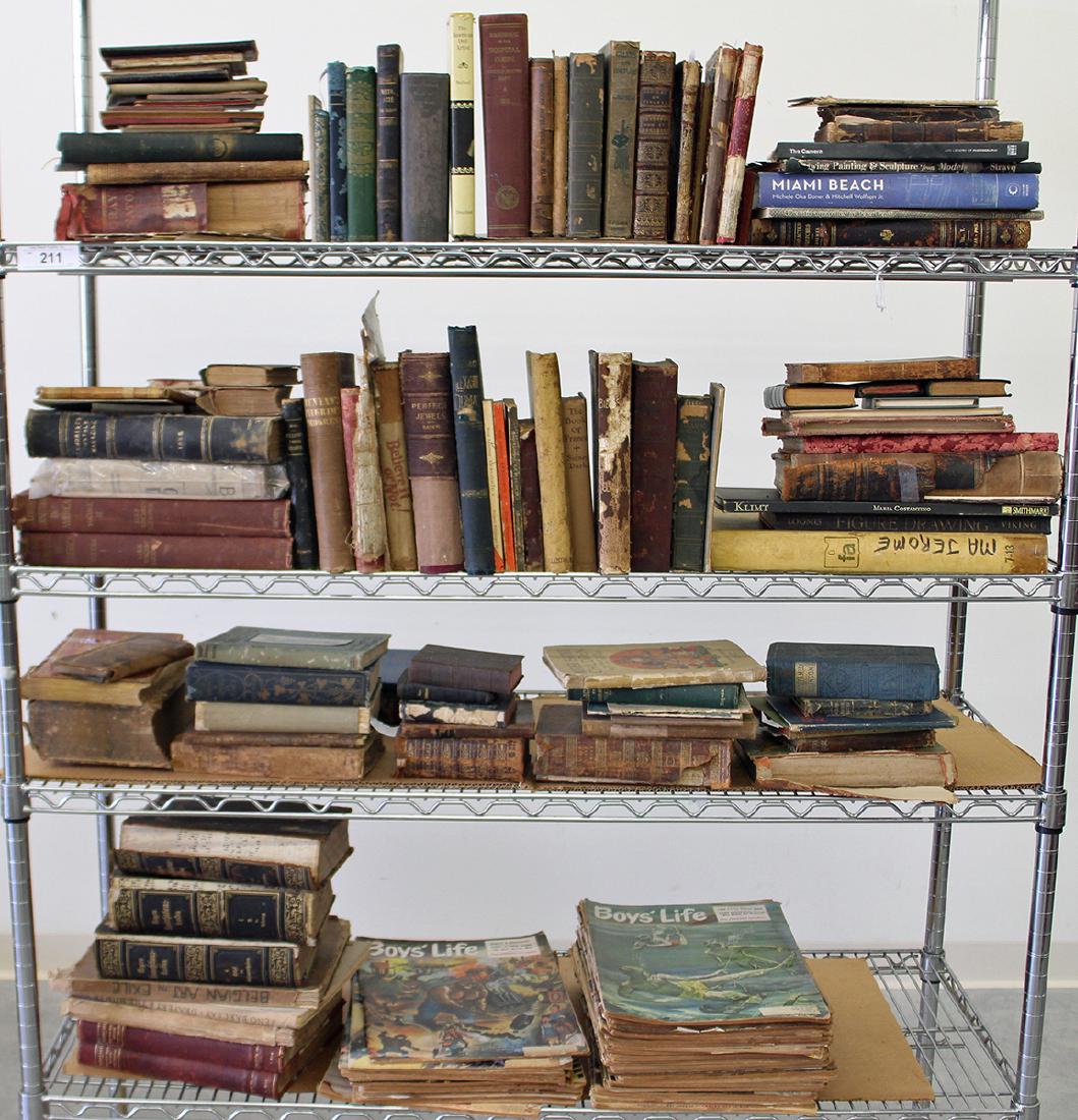 ANTIQUE BOOK COLLECTION (1 of 4)