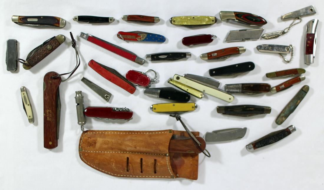 VINTAGE POCKET KNIFE COLLECTION (1 of 3)