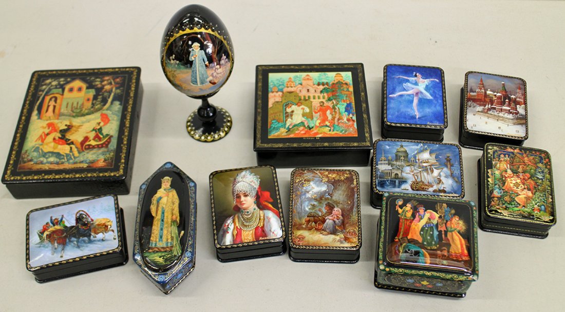 RUSSIAN LACQUER COLLECTION (1 of 4)