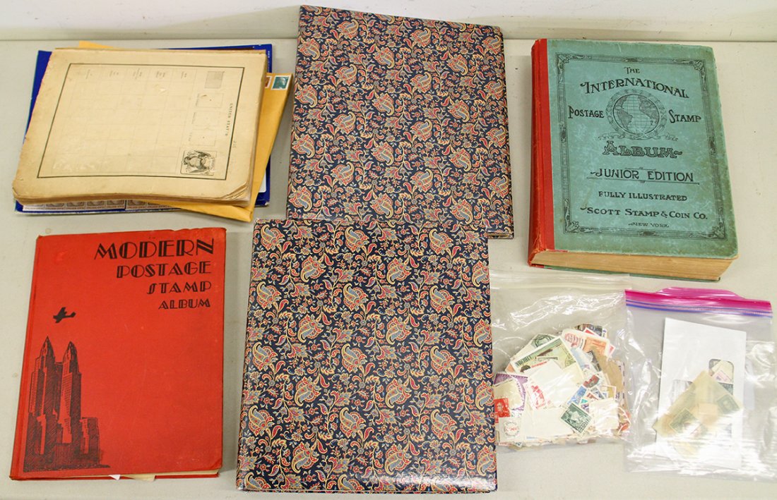 VINTAGE STAMP COLLECTION (1 of 8)