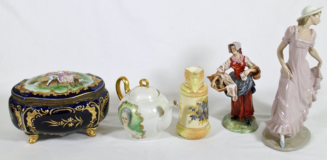 LIMOGES, CAPODIMONTE, NAO, & ROYAL WORCESTER (1 of 3)