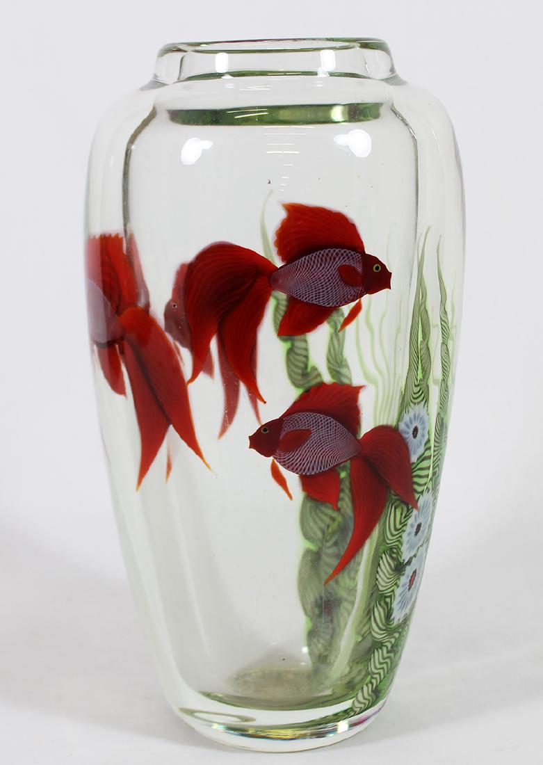 ORIENT & FLUME SCOTT BEYERS SIGNED VASE (1 of 4)