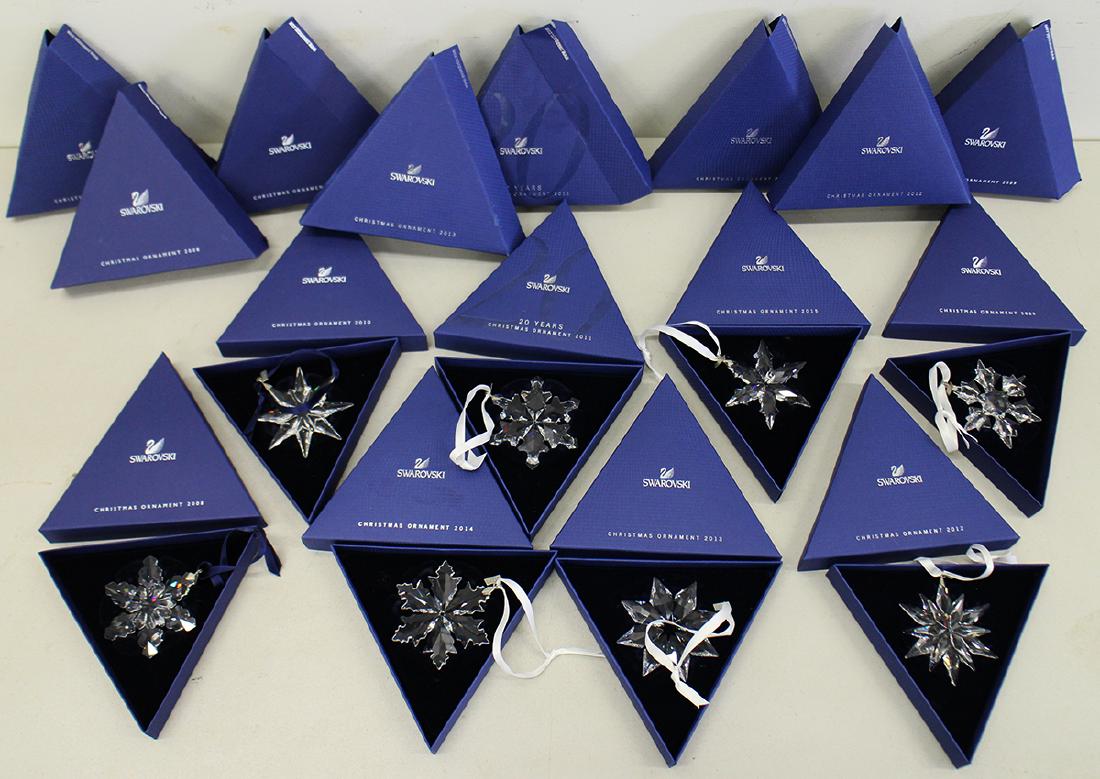 (8) SWAROVSKI HOLIDAY ORNAMENTS (1 of 3)