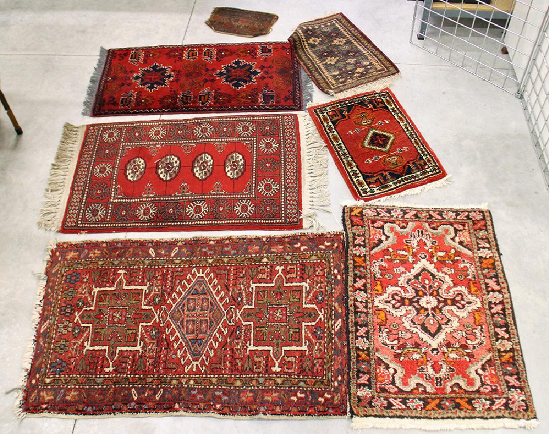(6) ASSORTED PERSIAN PRAYER RUGS (1 of 3)