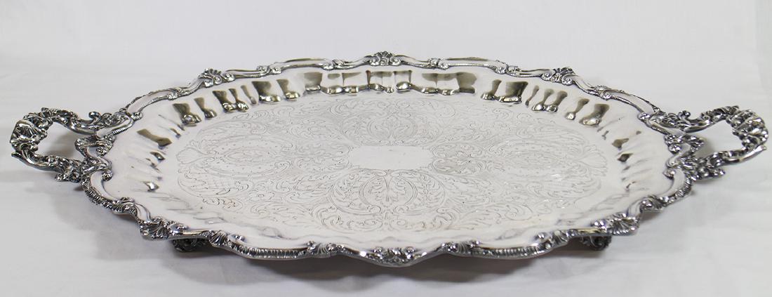 W & S BLACKINTON SILVERPLATE TRAY (1 of 3)