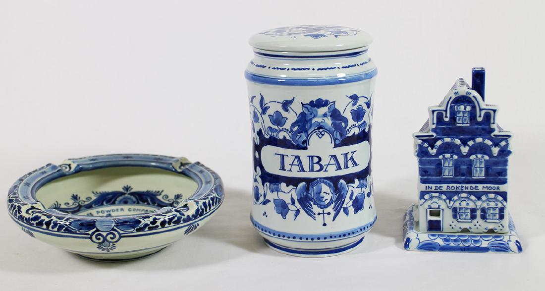 COLLECTION OF DELFT POTTERY (1 of 2)