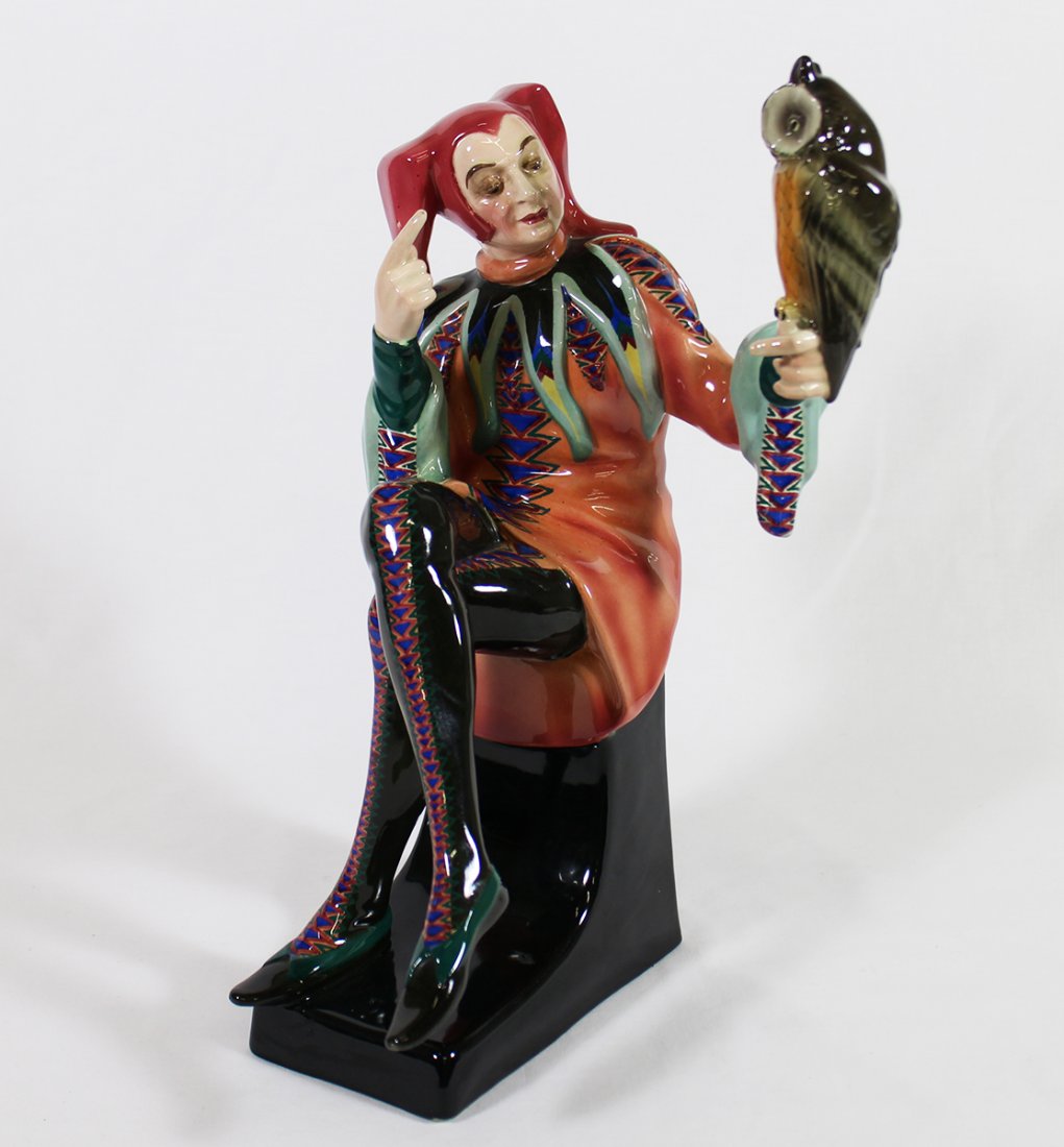 GOLDSCHEIDER WIEN JESTER FIGURINE (1 of 5)